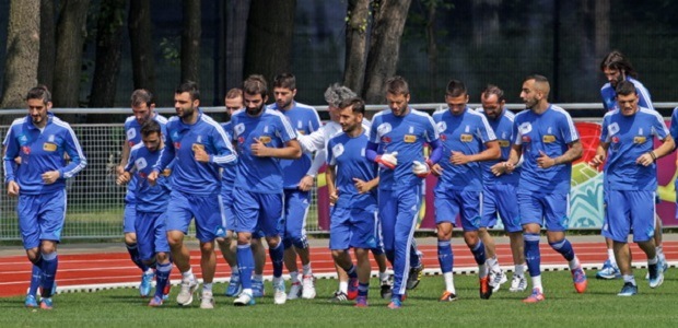 Euro 2012: Εικόνες από την προπόνηση